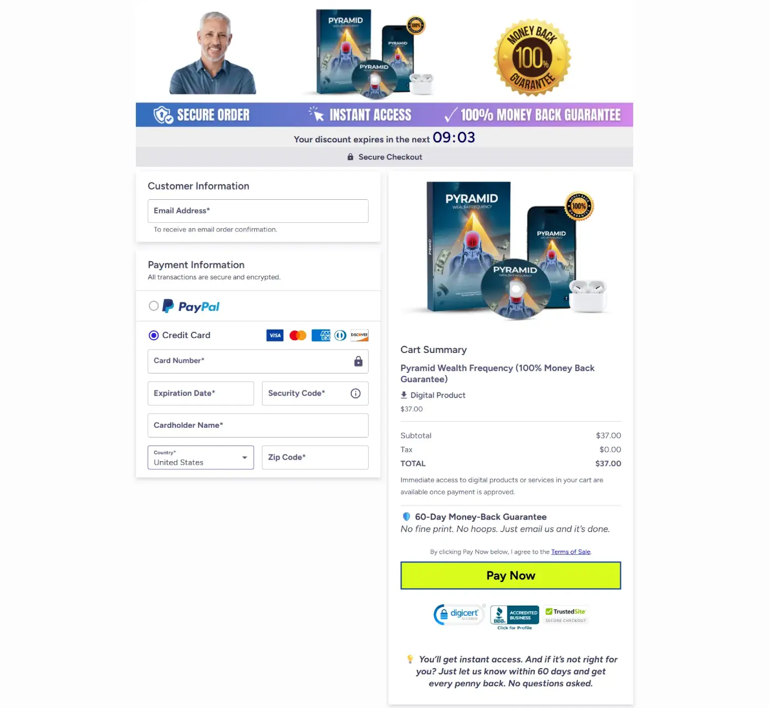 Pyramid Wealth Frequency Order